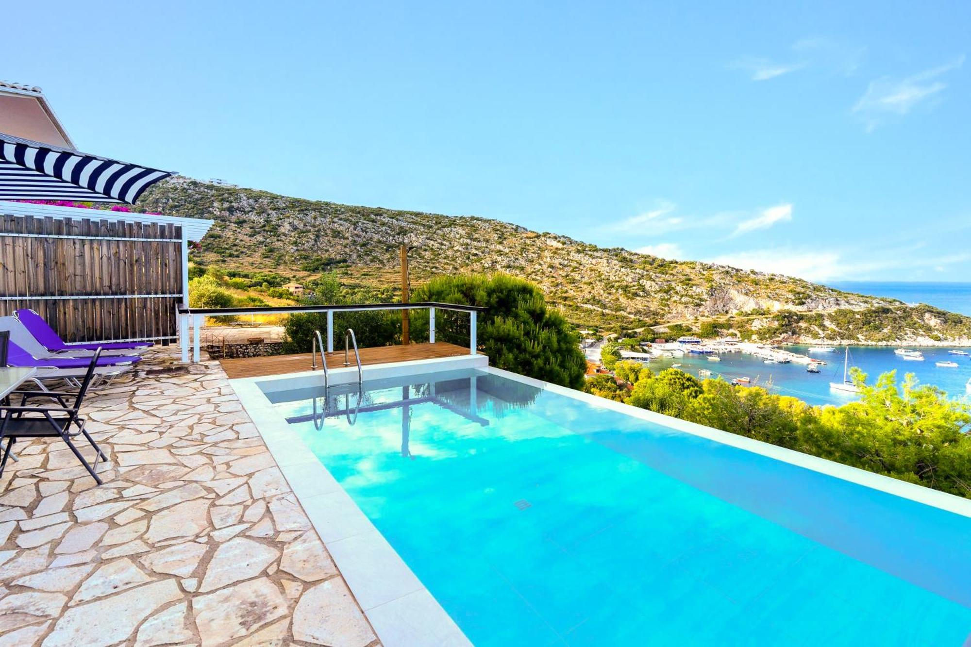 Coastal Paradise Found - Komis' Private Pool Retreat アギオス・ニコラオス エクステリア 写真