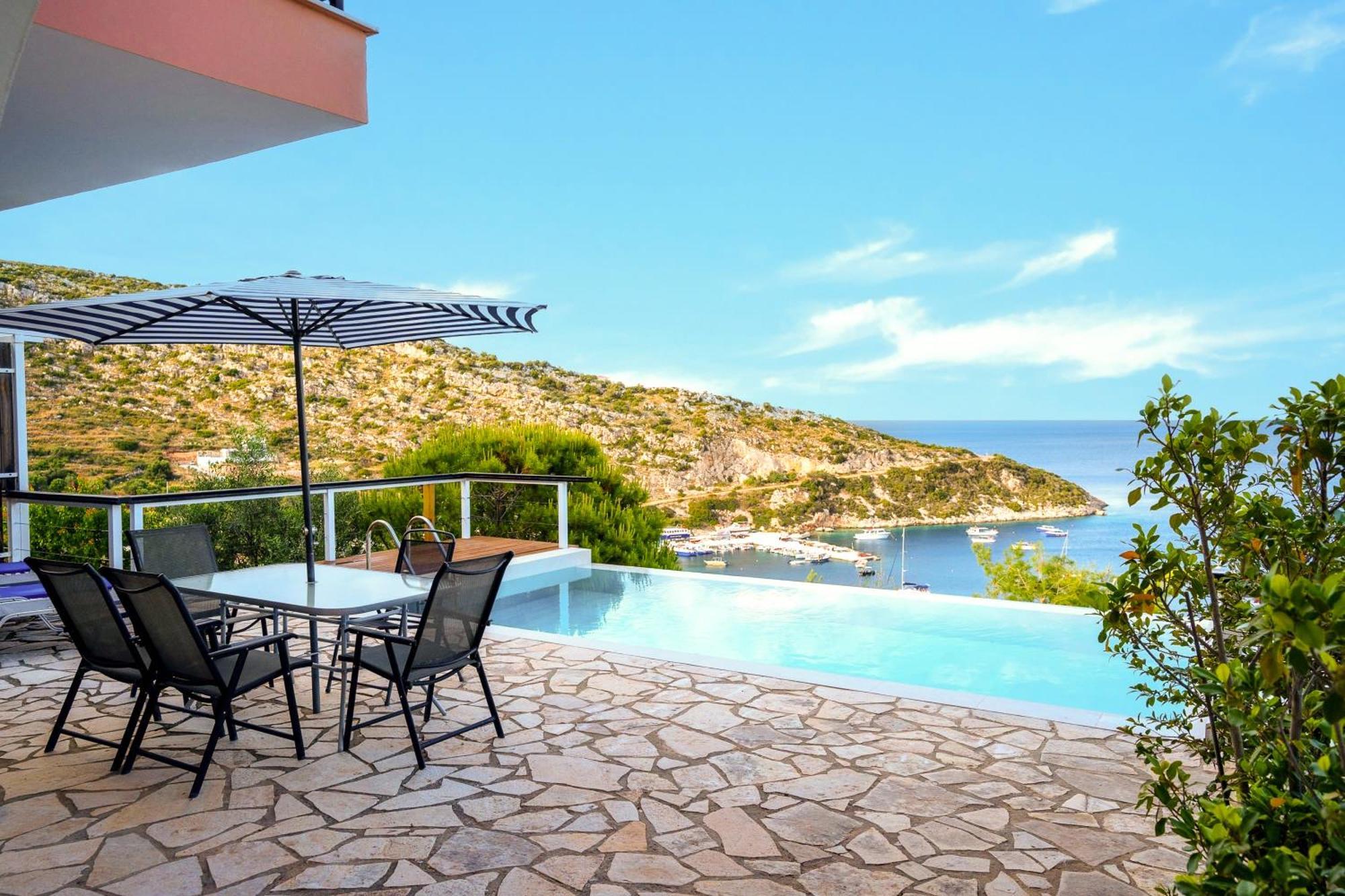 Coastal Paradise Found - Komis' Private Pool Retreat アギオス・ニコラオス エクステリア 写真